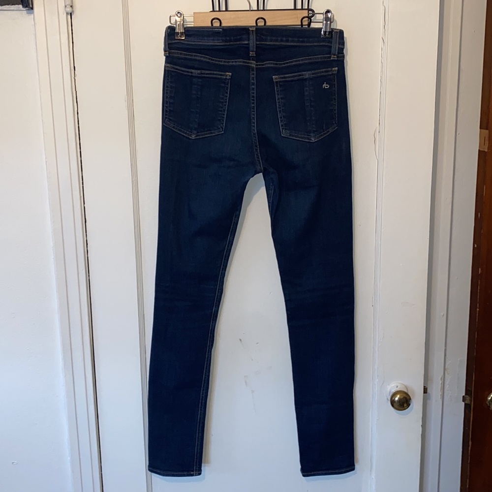 rag & bone high rise skinny jeans - Picture 4 of 10